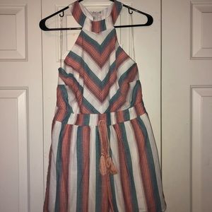 Crystal Sky BRAND NEW Striped Romper